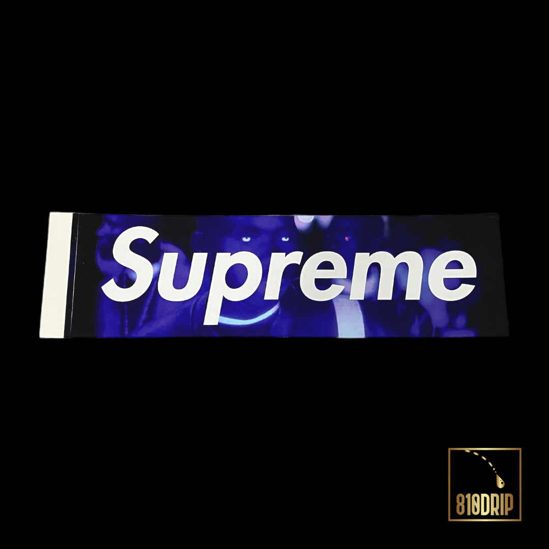 Supreme America Eats It Young Nas & DMX Belly Box Logo Sticker – 810drip