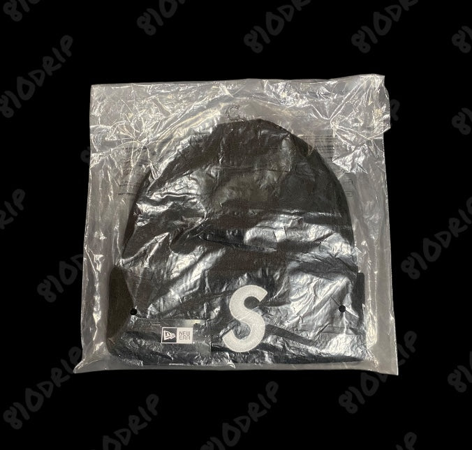 Supreme New Era S Logo Beanie - Black (FW24)
