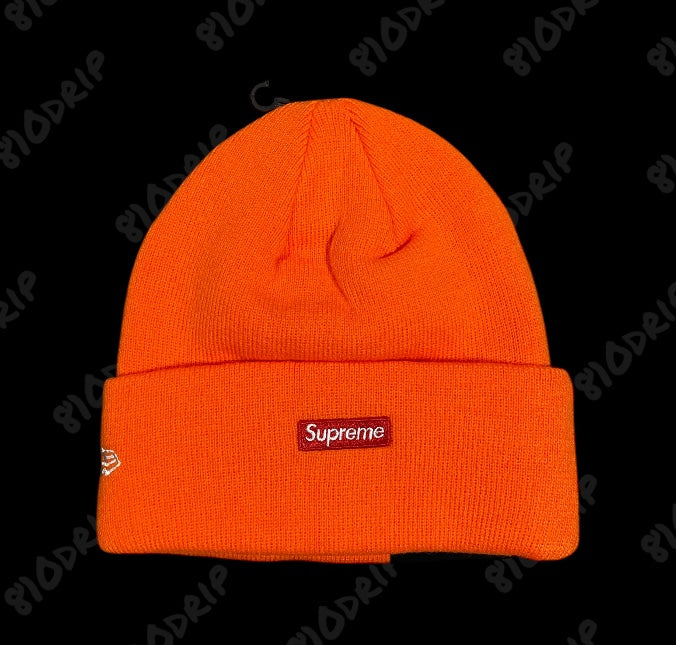 Supreme New Era S Logo Beanie - Orange(FW24)