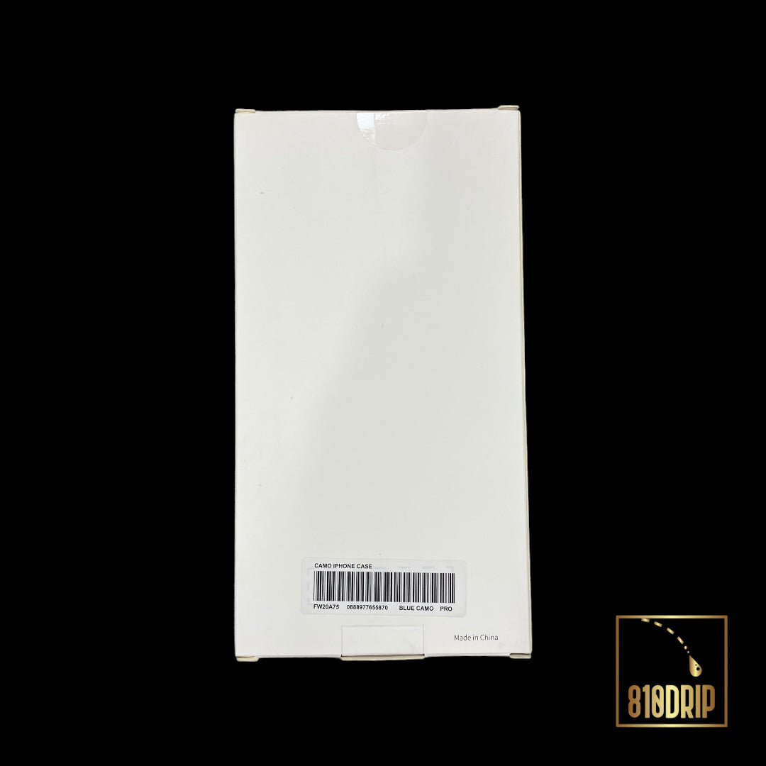 Funda Para Iphone 11 Pro Supreme Camuflaje Azul