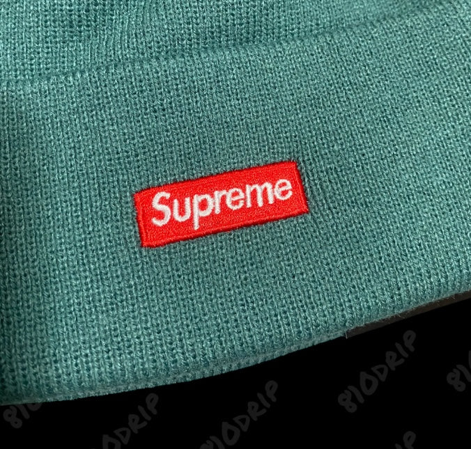 Supreme New Era S Logo Beanie - Pine (FW24)
