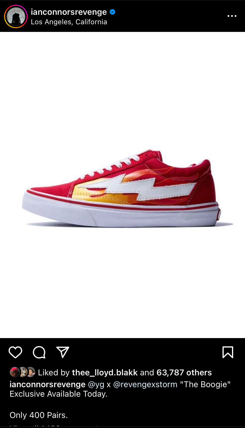 Revenge x Storm YG “The Boogie” 2018 Sample Pair