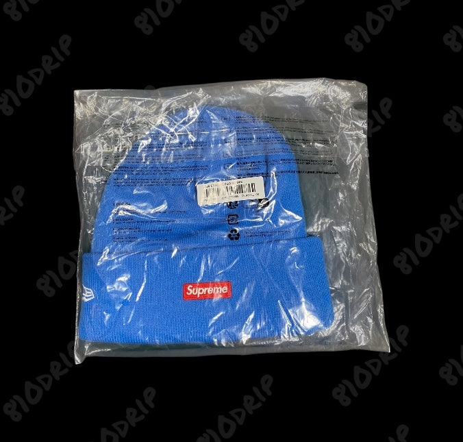 Supreme New Era S Logo Beanie - Blue (FW24)