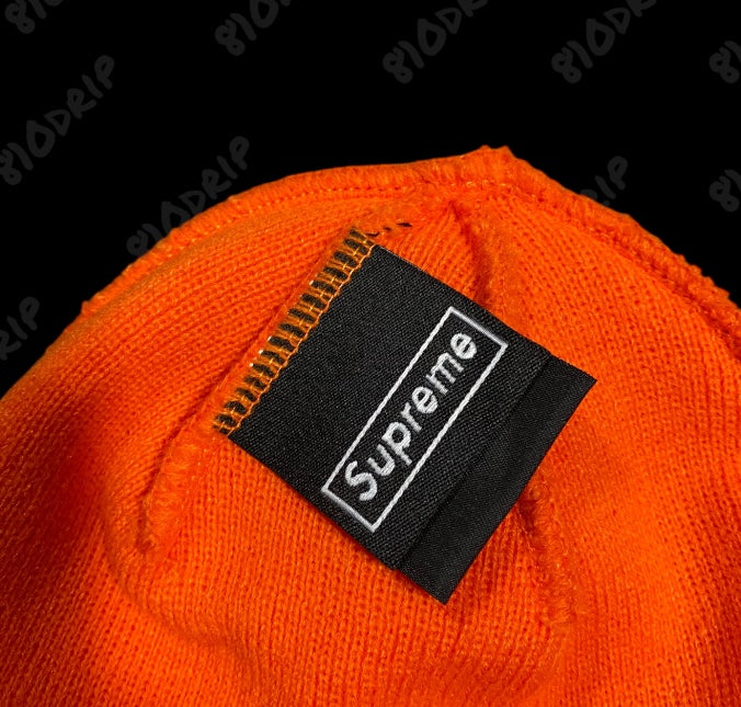 Supreme New Era S Logo Beanie - Orange(FW24)