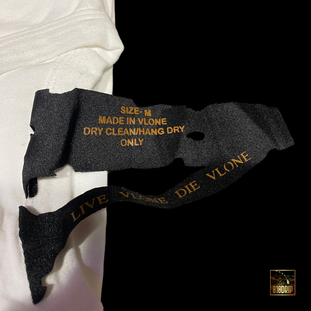 Vlone Pink Friends Tee White