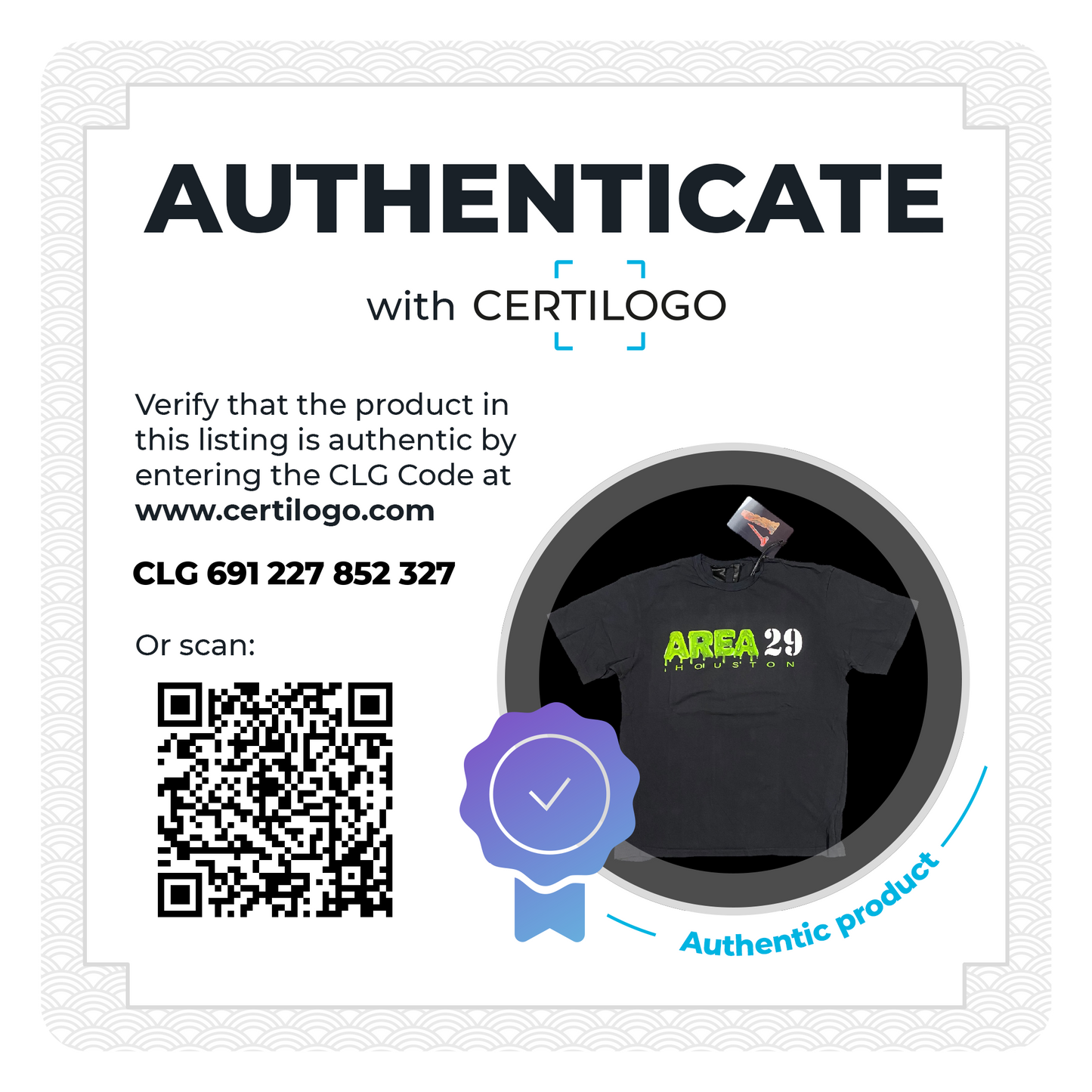 Vlone Area 29 Houston Texas Tee