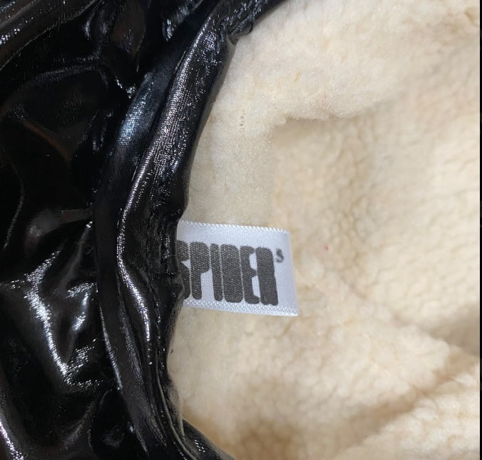 Sp5der Sherpa Lined Black Bucket Hat