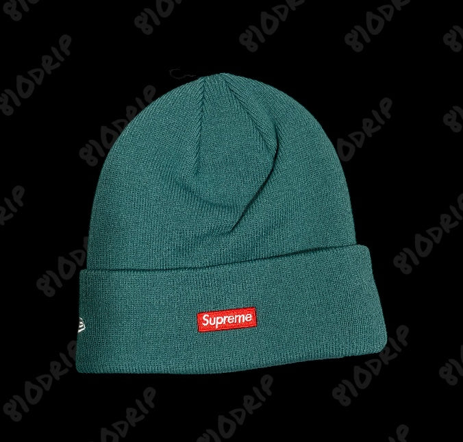 Supreme New Era S Logo Beanie - Pine (FW24)