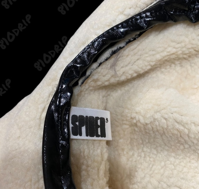 Sp5der Full Sherpa Lined Black Bucket Hat