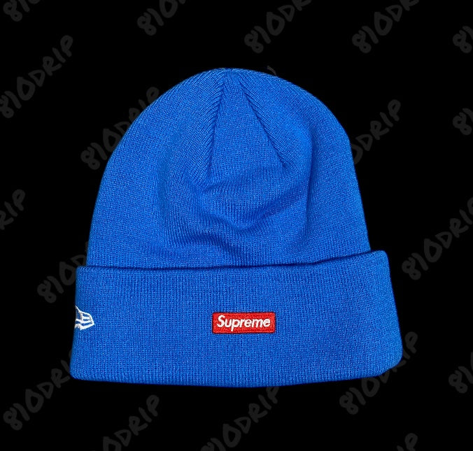 Supreme New Era S Logo Beanie - Blue (FW24)