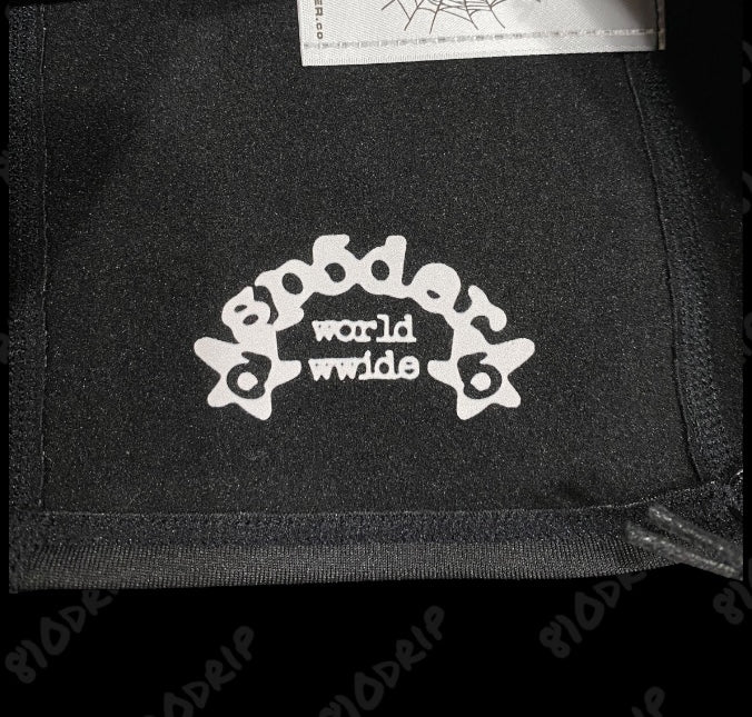 Sp5der OG Logo V2 Shiesty Mask Black