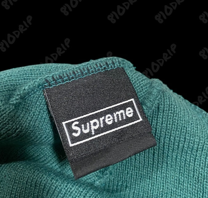 Supreme New Era S Logo Beanie - Pine (FW24)
