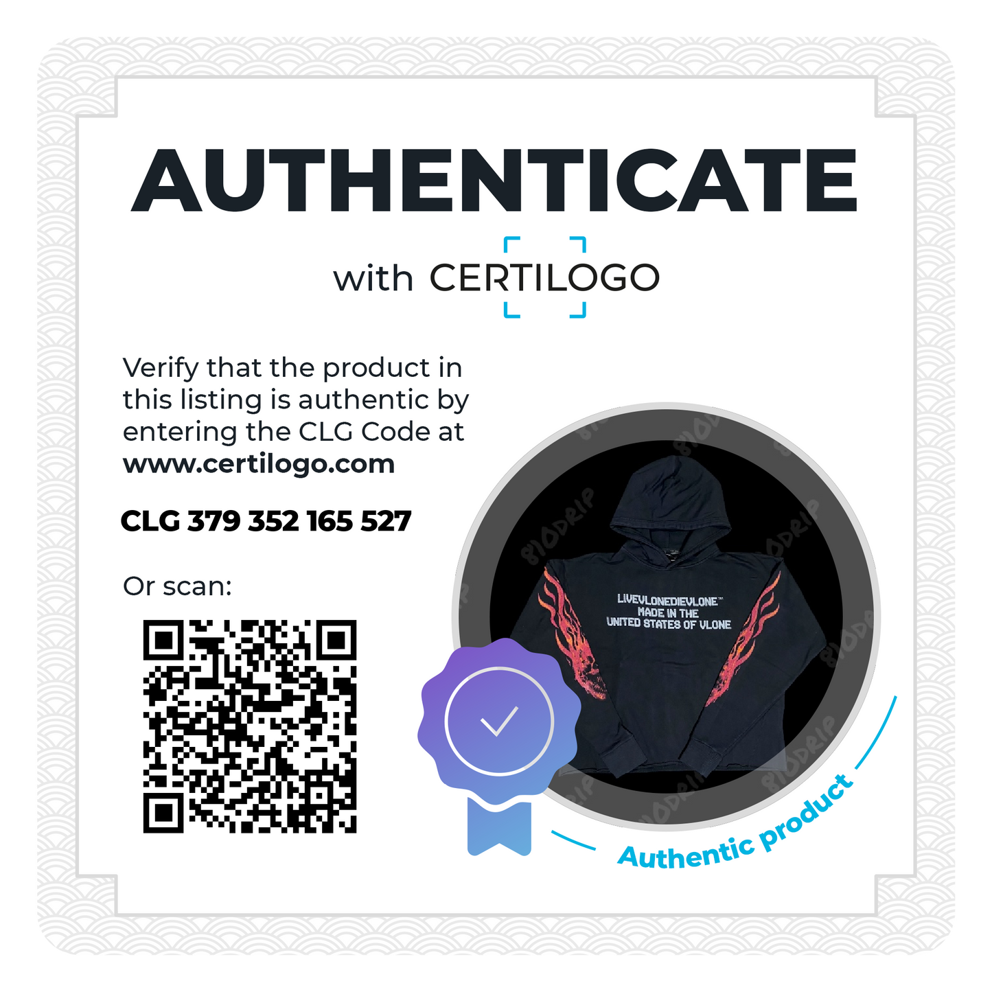 US Of V (United States Of Vlone) Hoodie