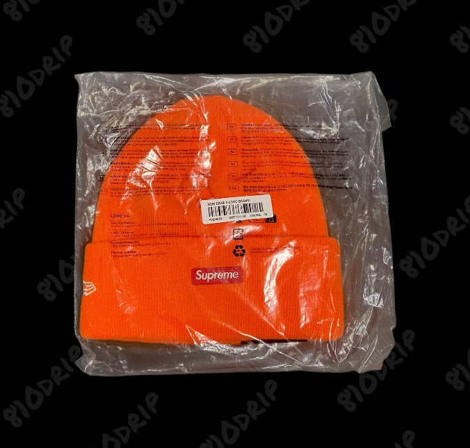 Supreme New Era S Logo Beanie - Orange(FW24)