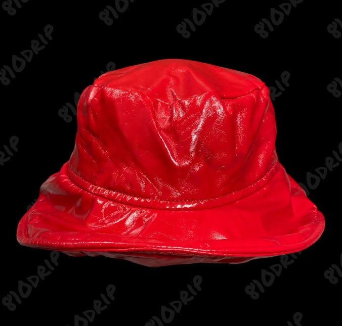 Sp5der Red Bucket Hat