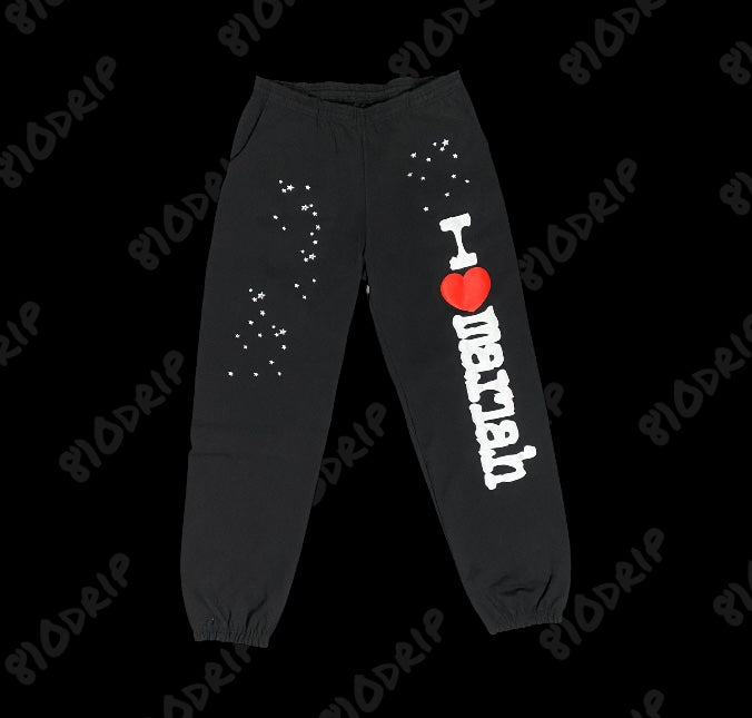 Mariah The Scientist X Sp5der I Heart Mariah Sweatpants