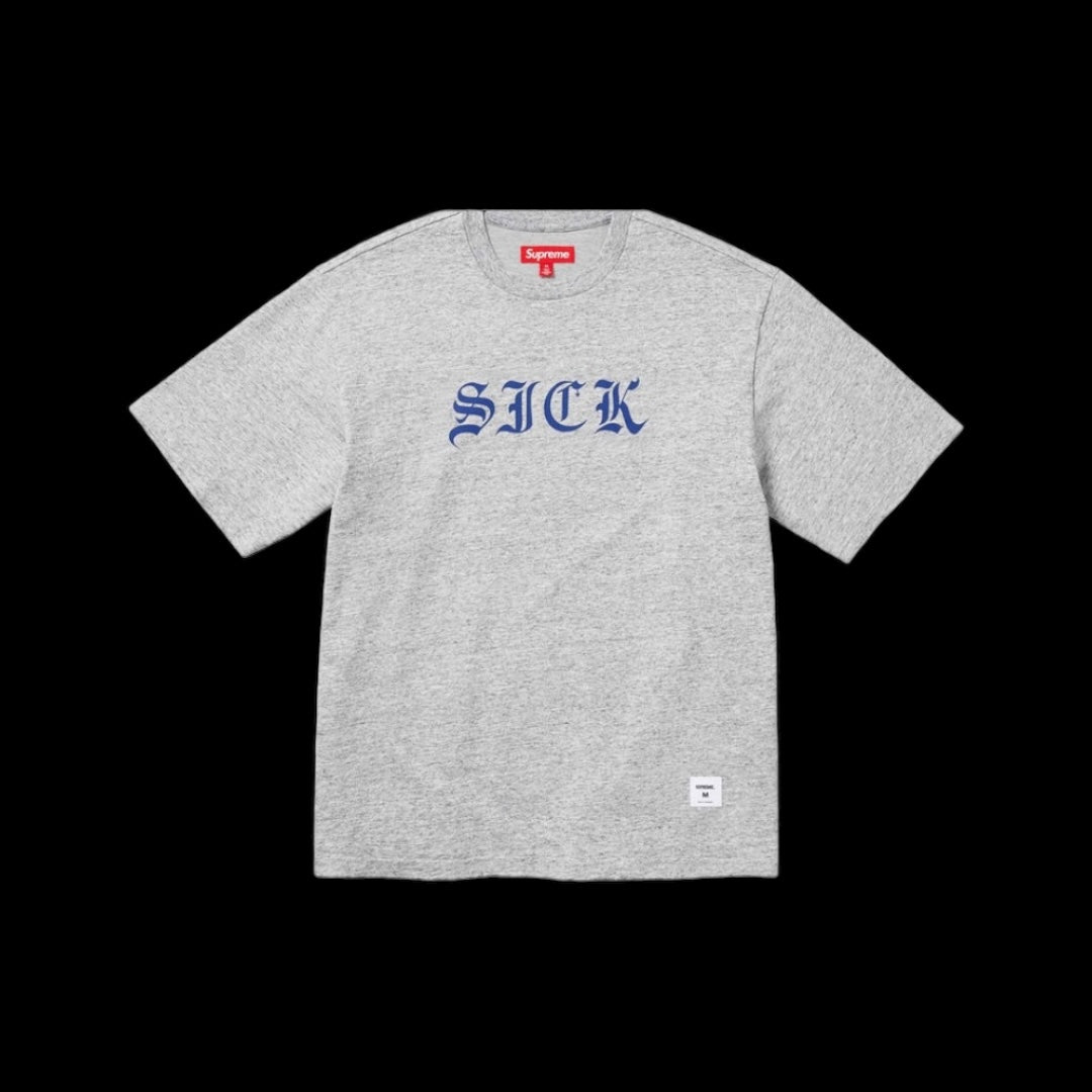 Supreme Sick Tee - Heather Grey