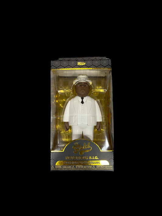 Figura de vinilo premium Notorious BIG Funko Gold