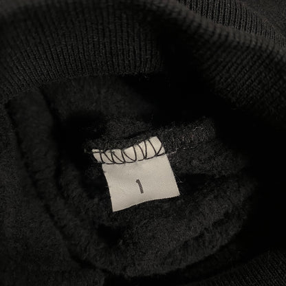 Yeezy Gosha Black Dogs Hoodie Black