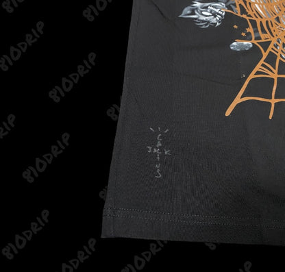 Travis Scott X Sp5der Airbrush Tee