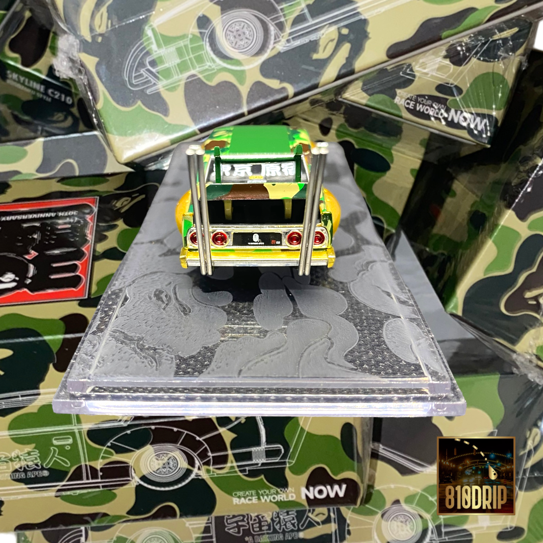 Bape x Poprace Skyline C210 Model Car