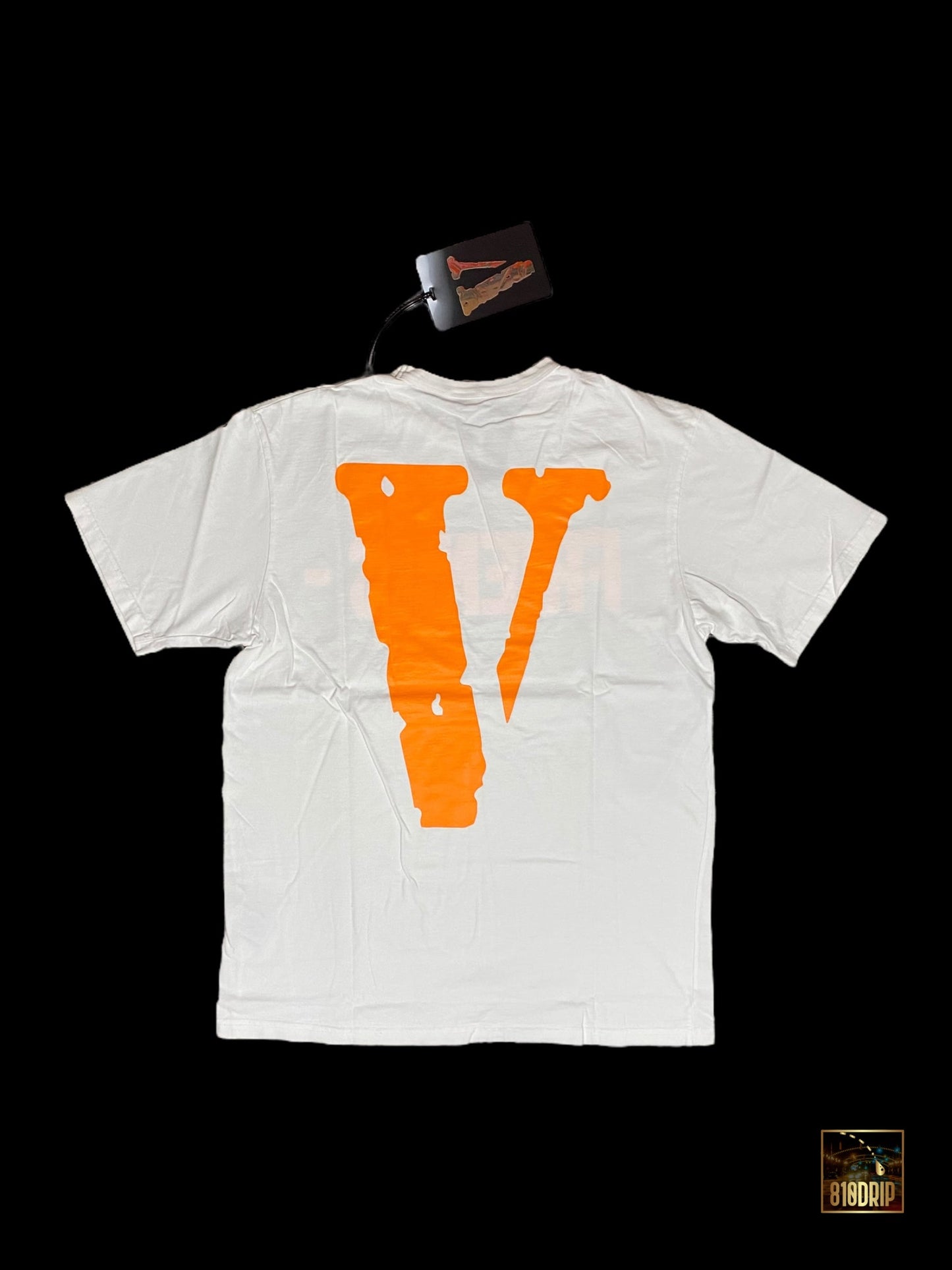 Vlone Orange Friends Tee White