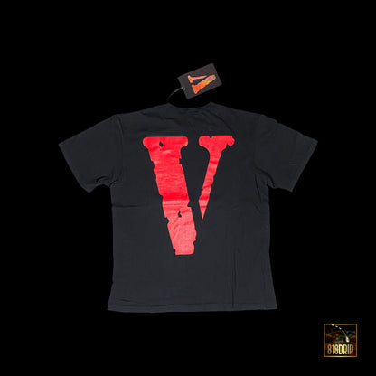 Camiseta Vlone Red Staple Negro