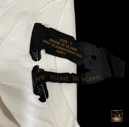 Camiseta Vlone Red Friends Blanca (L)