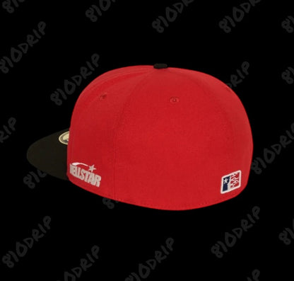 Hellstar Baseball Fitted Hat - Red