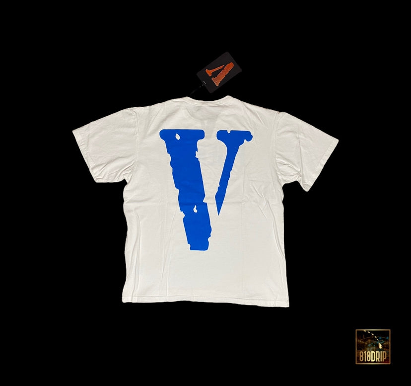 Vlone Blue Friends 白色 T 恤 (XL)