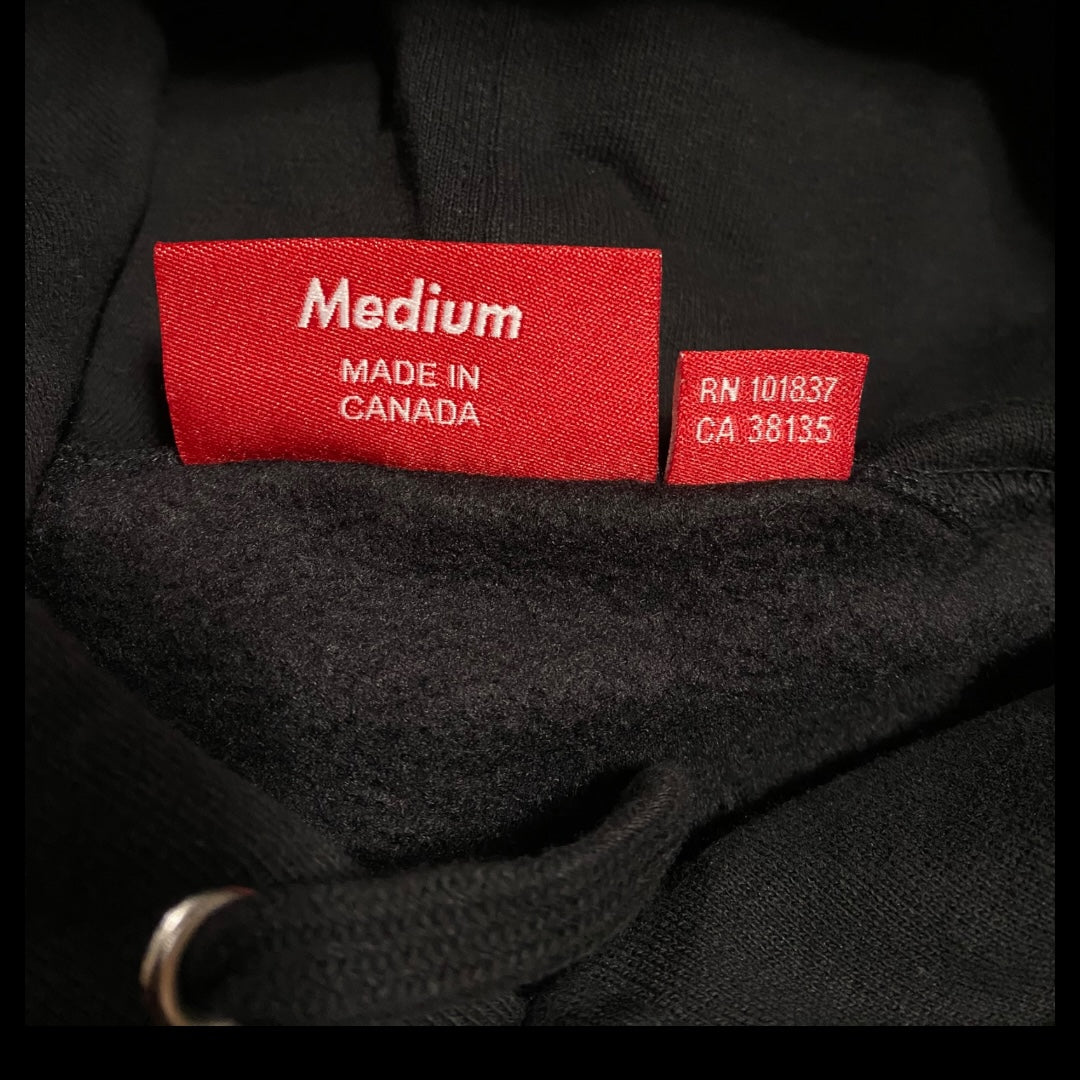 Supreme Gradient Hooded Sweatshirt - Black