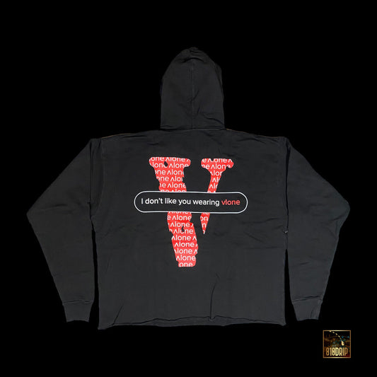 Sudadera con capucha con mensaje de texto de edición limitada de Vlone