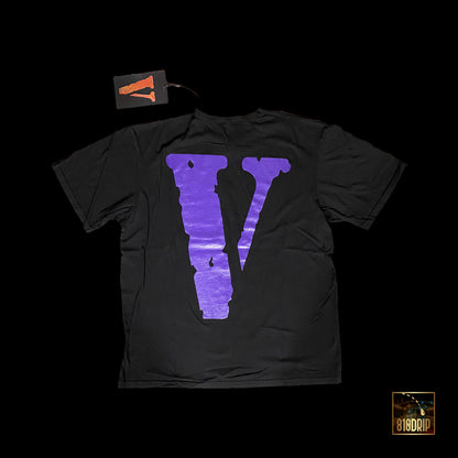 Vlone Purple Staple Tee Black