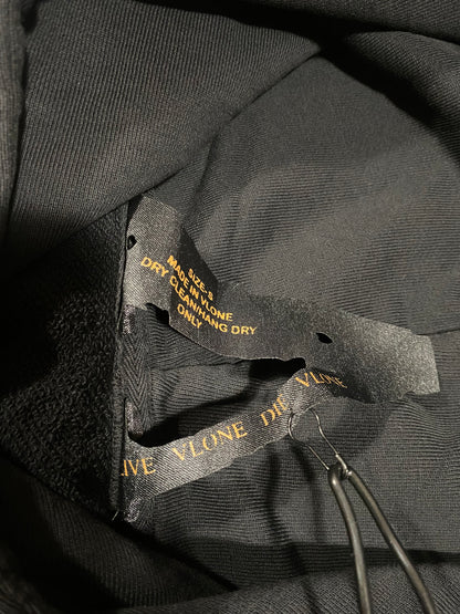 Vlone Green Friends Hoodie Black