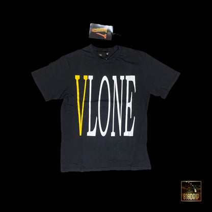 Camiseta Vlone Grapa Amarilla Negro