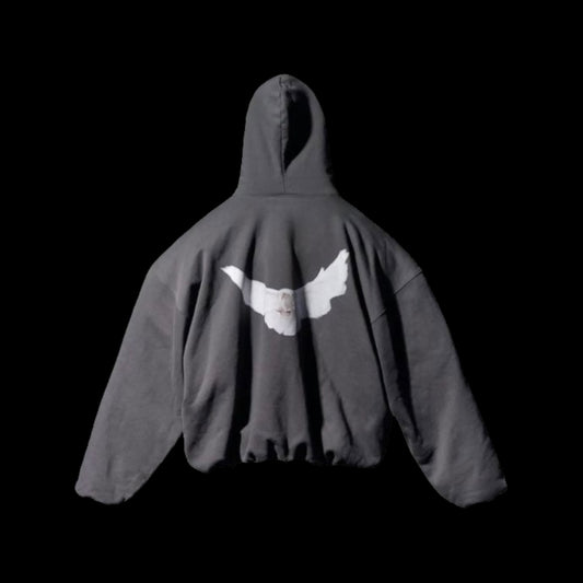 Yeezy Gap Engineered By Balenciaga Dove Hoodie - Washed Black