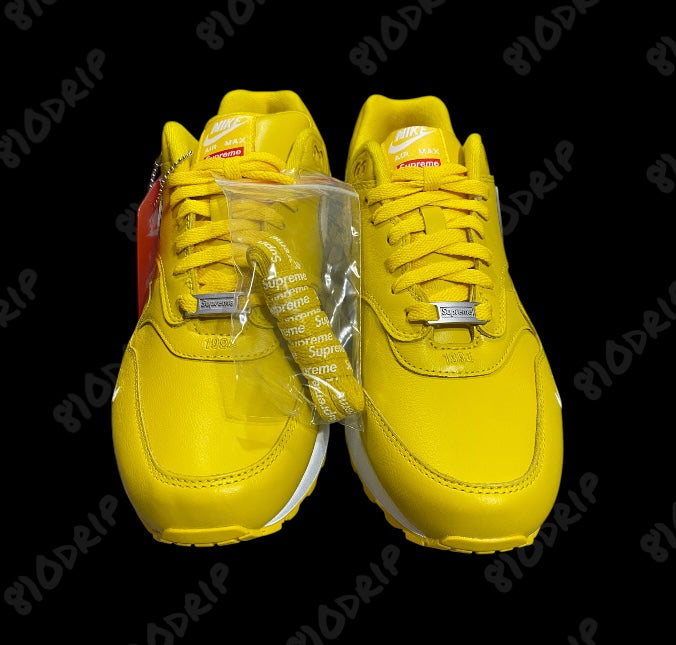 Supreme Nike Air Max 1 '87 SP Speed Yellow