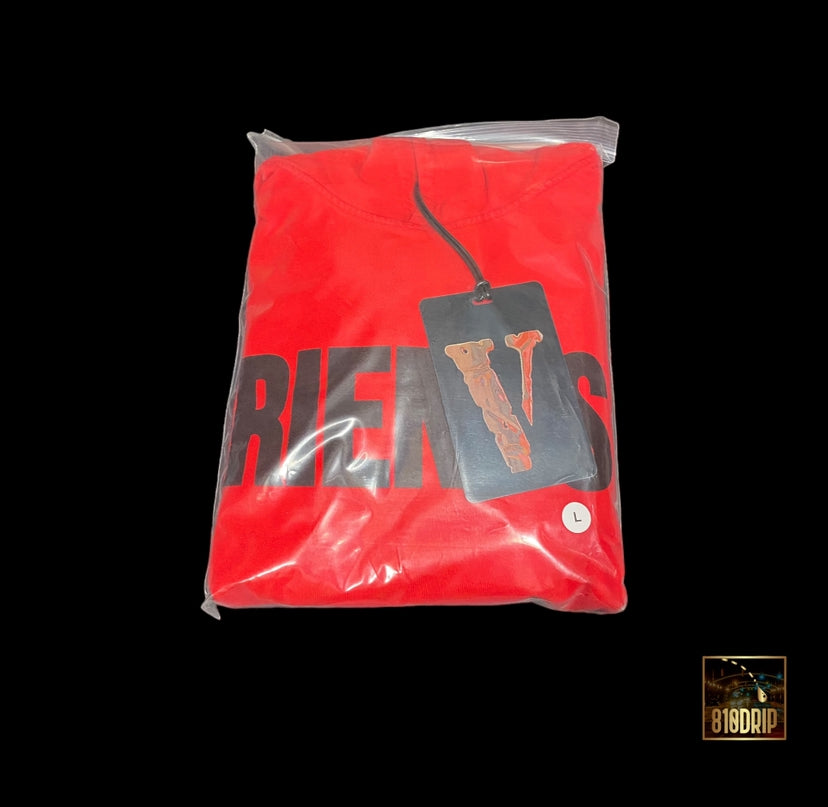 Vlone Red Friends Hoodie (L)