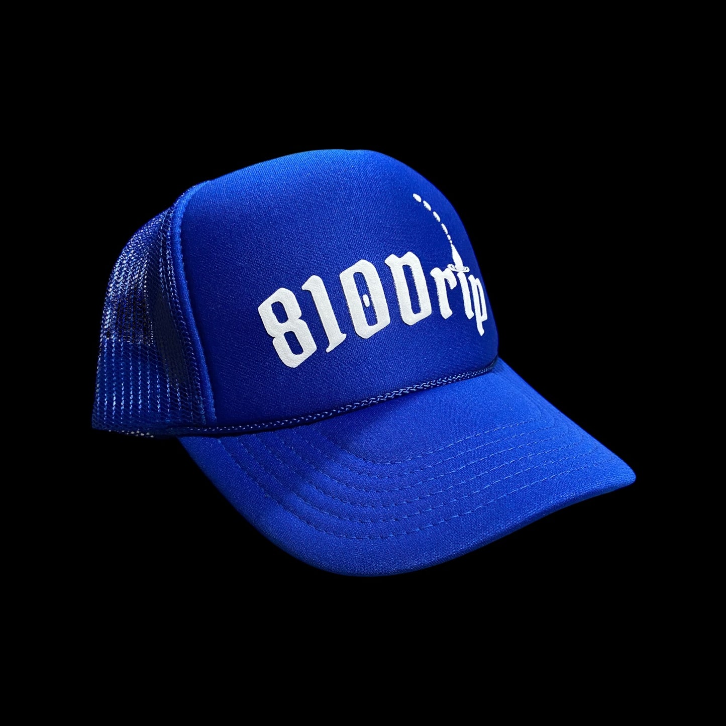 810Drip Blue Trucker Hat