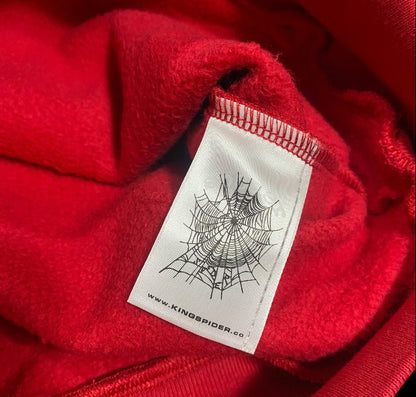 Sp5der OG Web V2 Hoodie Red