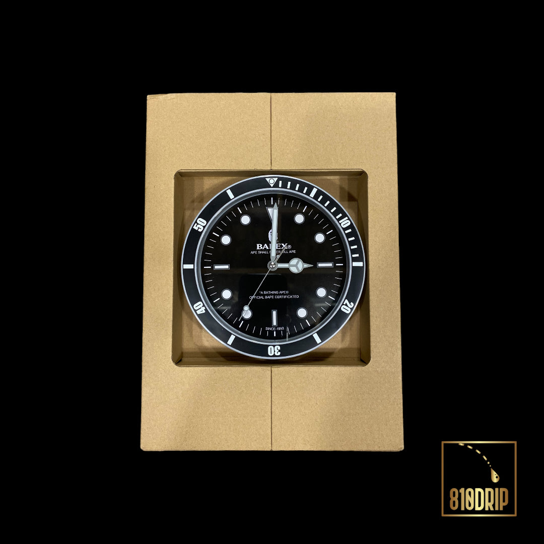 Bape Glow in the Dark Table Clock 2022 A/W Collection Emook Magazine And Clock