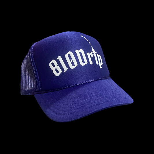 810Drip Purple Trucker Hat