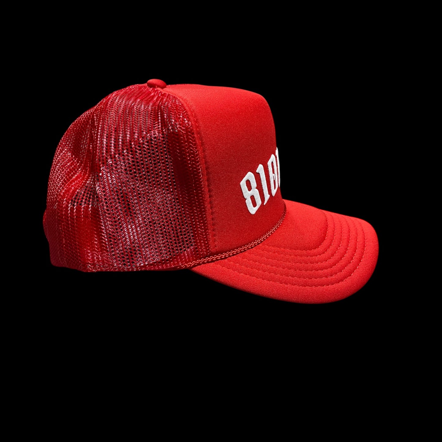 810Drip Red Trucker Hat