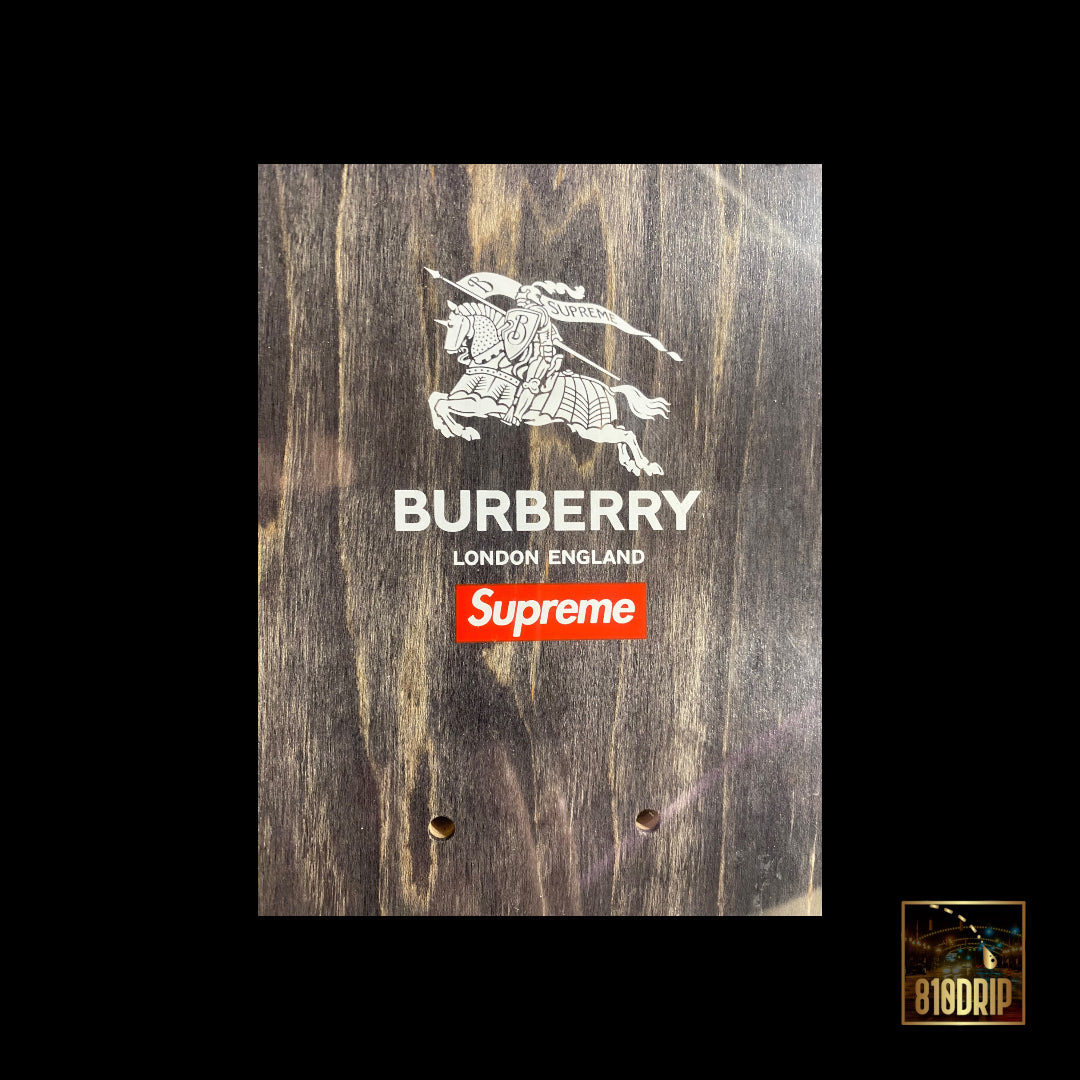 Juego de tablas de skate Supreme Burberry