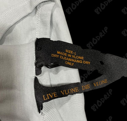 Vlone Purple Staple Tee White