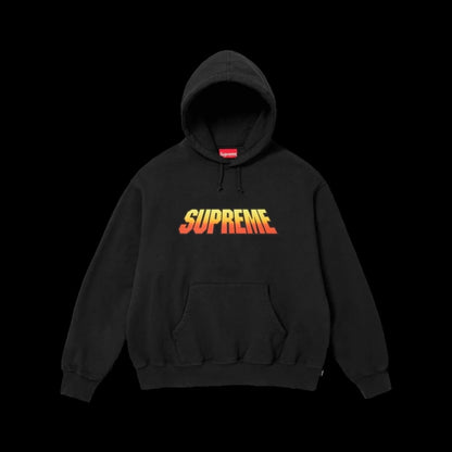 Supreme Gradient Hooded Sweatshirt - Black