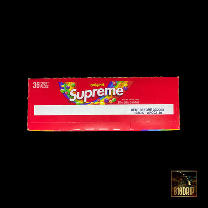 Caja Sellada Supreme Skittles De 36 Paquetes