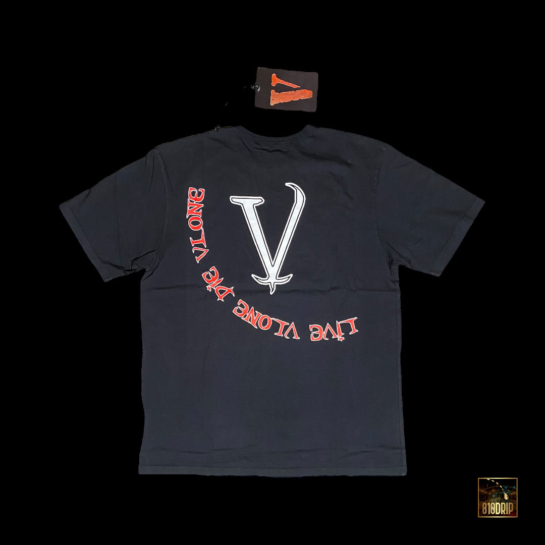 Vlone Omen T 恤 黑色