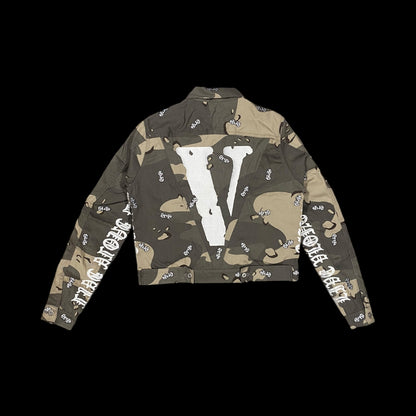 Vlone Desert Camo Denim Jacket