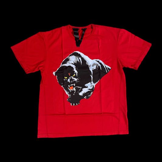 Camiseta Vlone Black Panther Roja